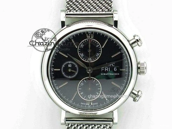 MIROTIME 0313 Portofino 37mm RG V7F 1:1 Best Edition Gray Dial on Deep Brown Leather Strap A SunProtective 7090